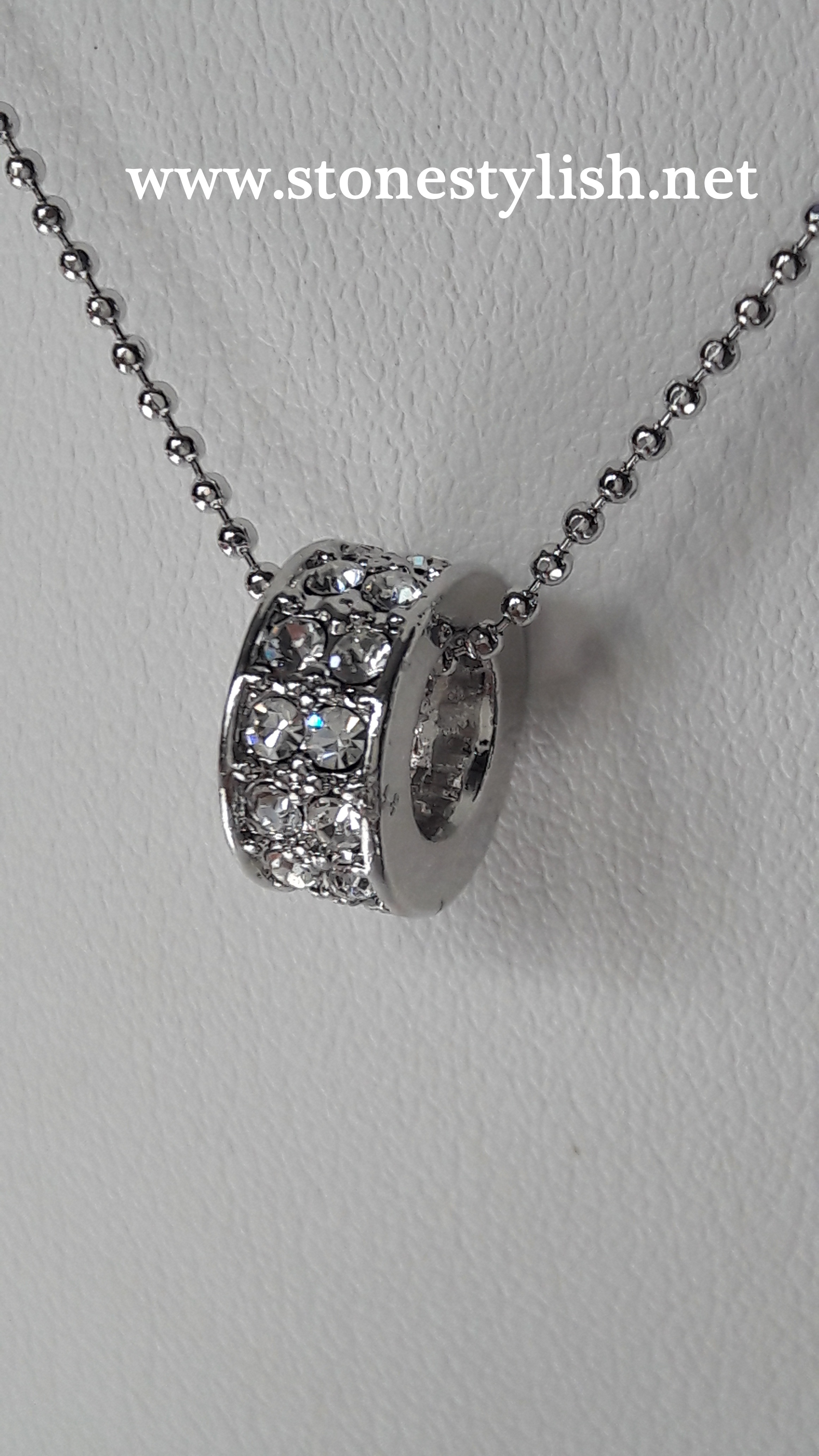 จี้ลาพิส ลาซูรี่ + มูนสโตน Lapis Lazuri+Moon Stone