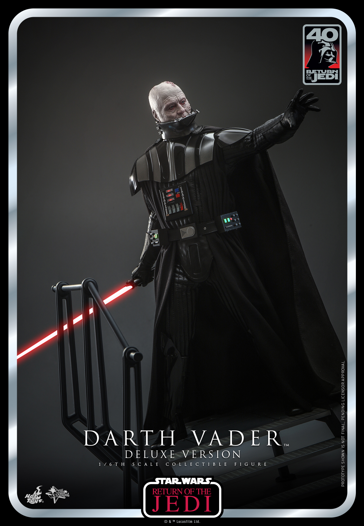 Hot Toys MMS700 1/6 Star Wars Episode VI: Return of the Jedi ™ - Darth Vader™ (Deluxe Version)