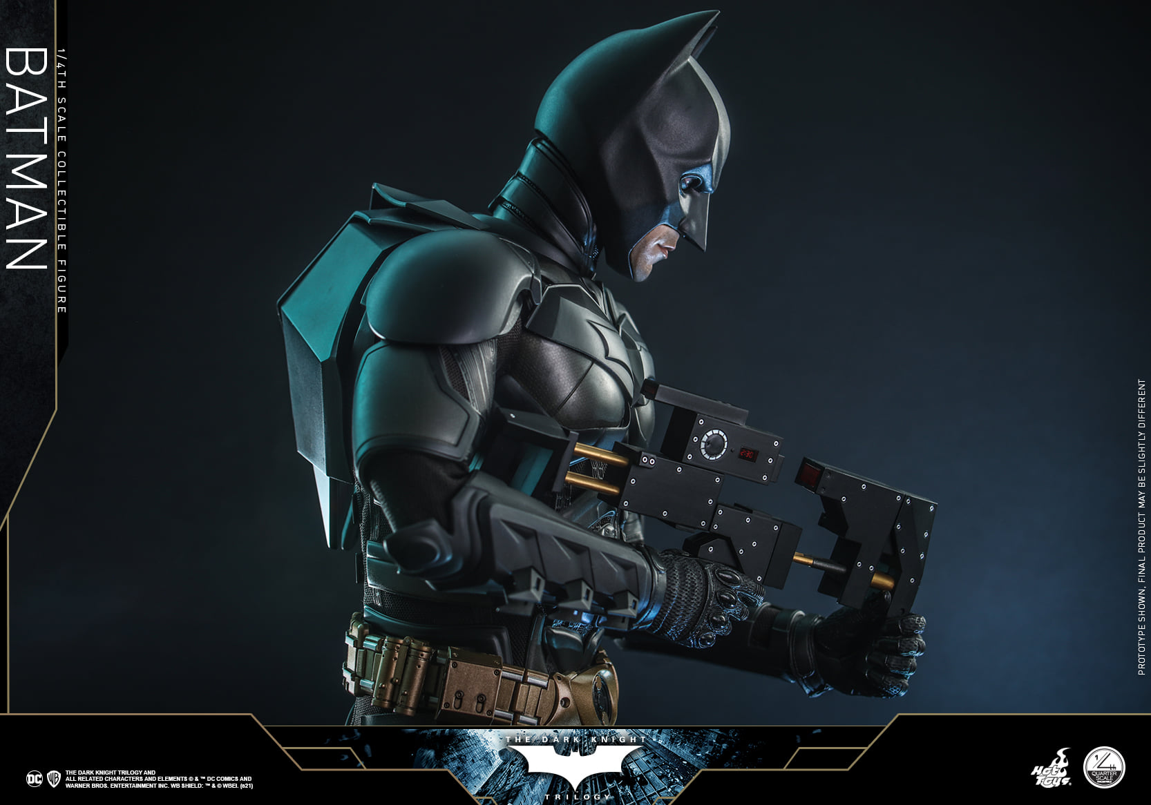 Hot Toys QS019 1/4 The Dark Knight Trilogy - Batman