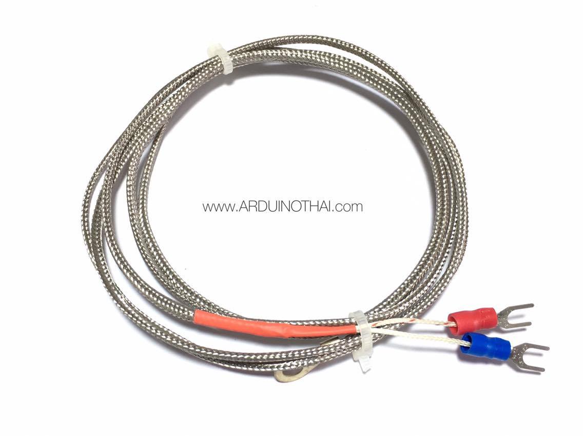 Thermocouple K-type SMD surface สายยาว 1.5m เซนเซอร์วัดอุณหภูมิ เทอร์โมคัปเปิล Type K 0-600 C สต็อกไทยส่งไว
