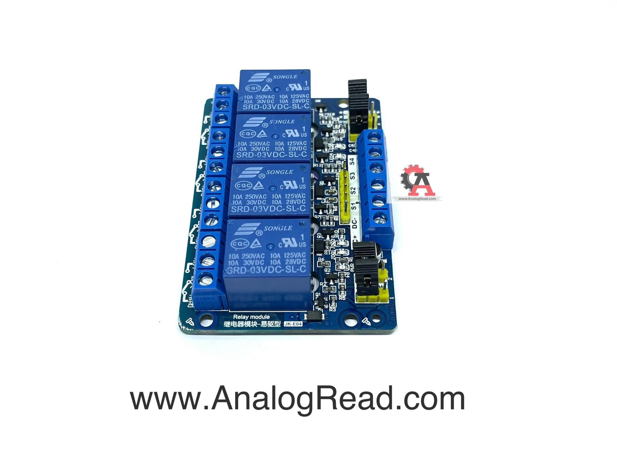 4Channel Active H/L 3V Relay Module รีเลย์ 3โวล์