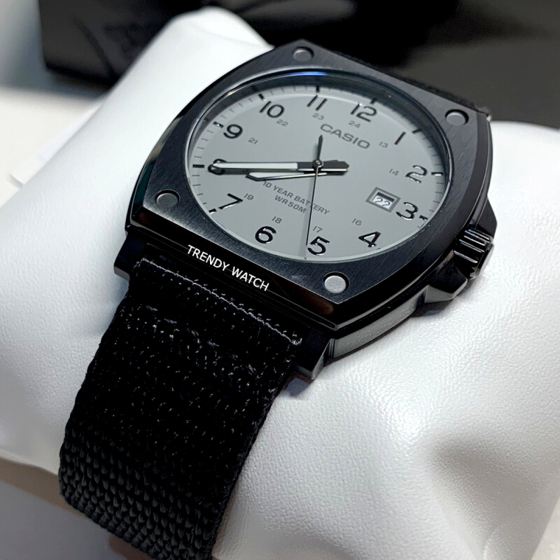 นาฬิกาข้อมือ ผู้ชาย Casio Standard Men MTP-E715 Series สายผ้า MTP-E715C-1A,MTP-E715C-3A