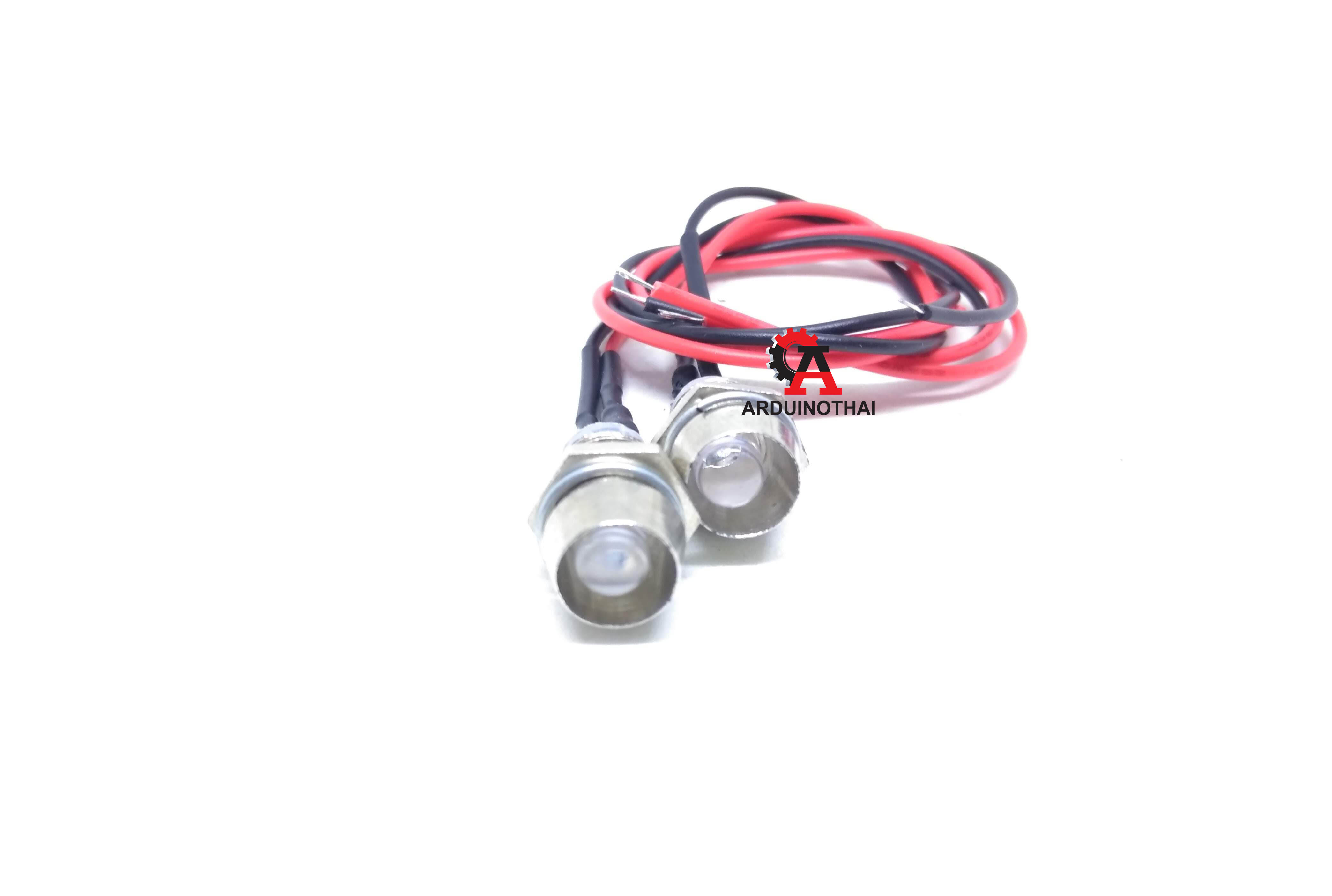 LED ขนาด 5MM พร้อม Cover Stainless