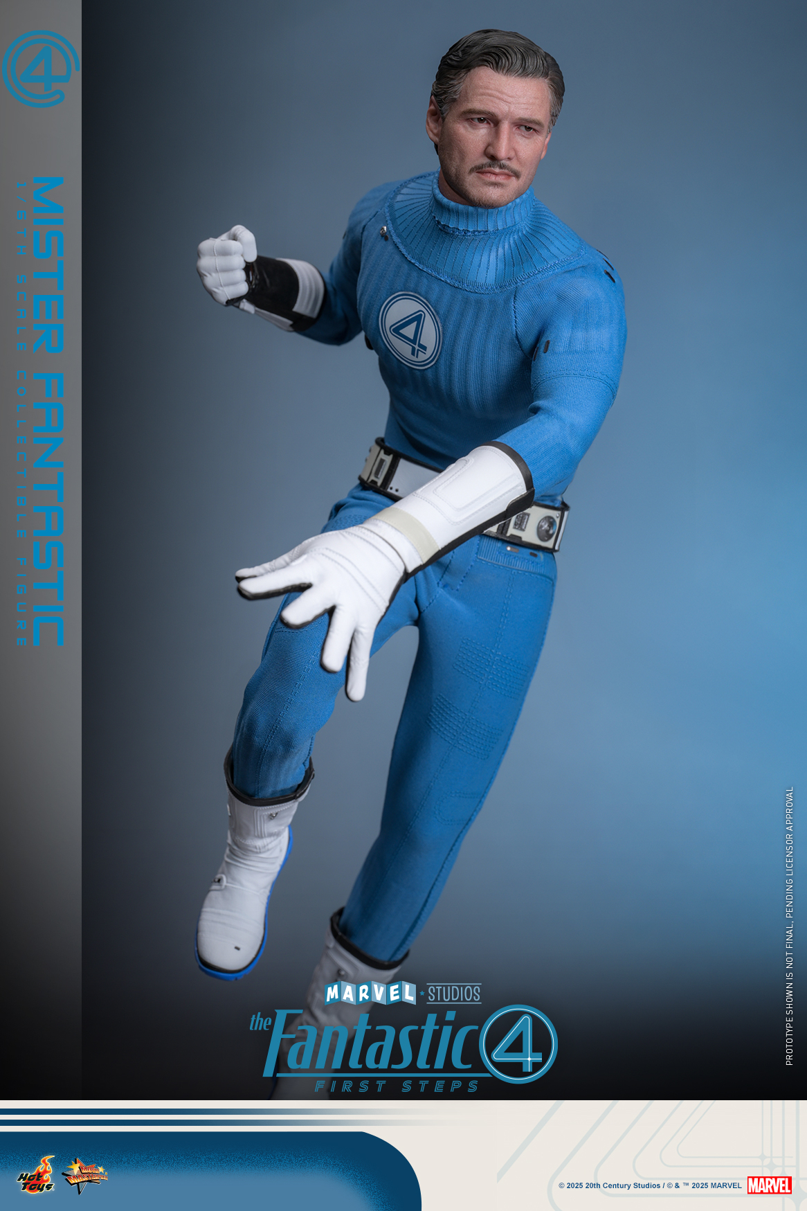 Hot Toys MMS821 The Fantastic Four: First Steps - Mister Fantastic