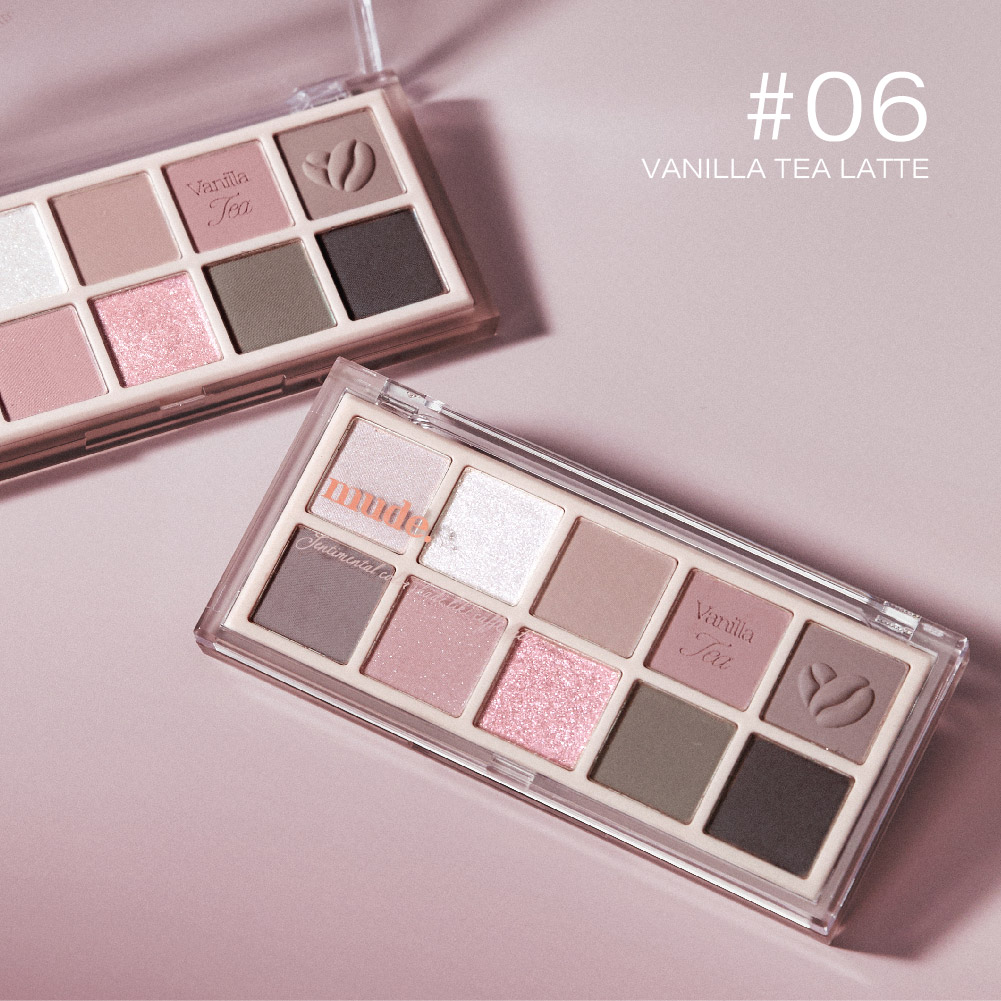 [แถม latte tok] MUDE SHAWL MOMENT EYESHADOW PALETTE TOK SET 7 G. (อายแชโดว์)