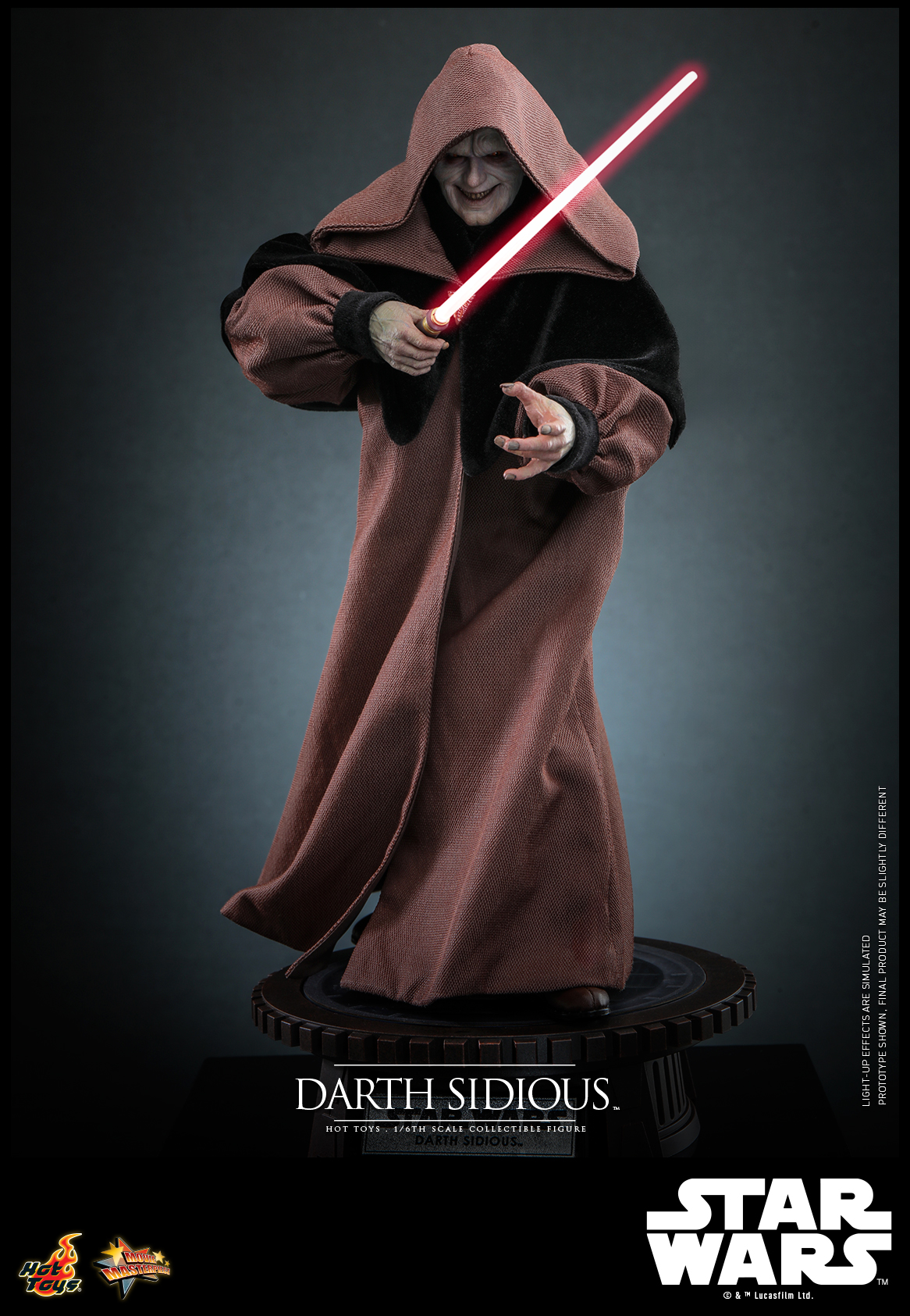 Hot Toys MMS745 Star Wars: Revenge of the Sith - Darth Sidious