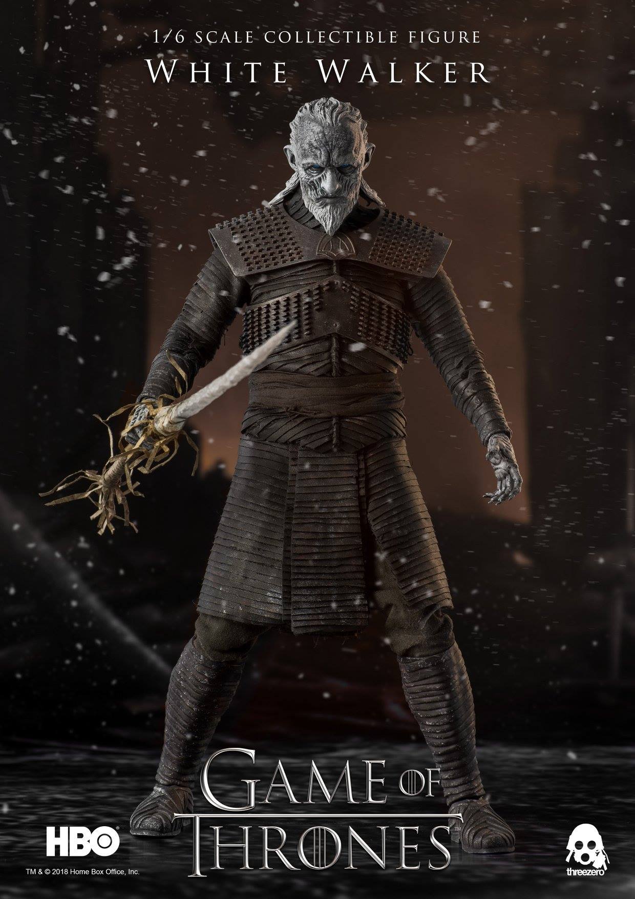 ThreeZero 3Z0037 Game of Thrones - White Walker (Regular Version)