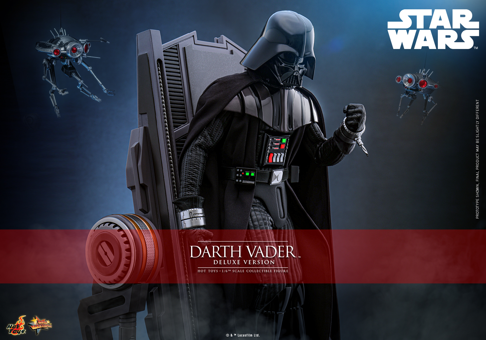 Hot Toys MMS811 Star Wars Revenge of the Sith - Darth Vader (Deluxe Version)