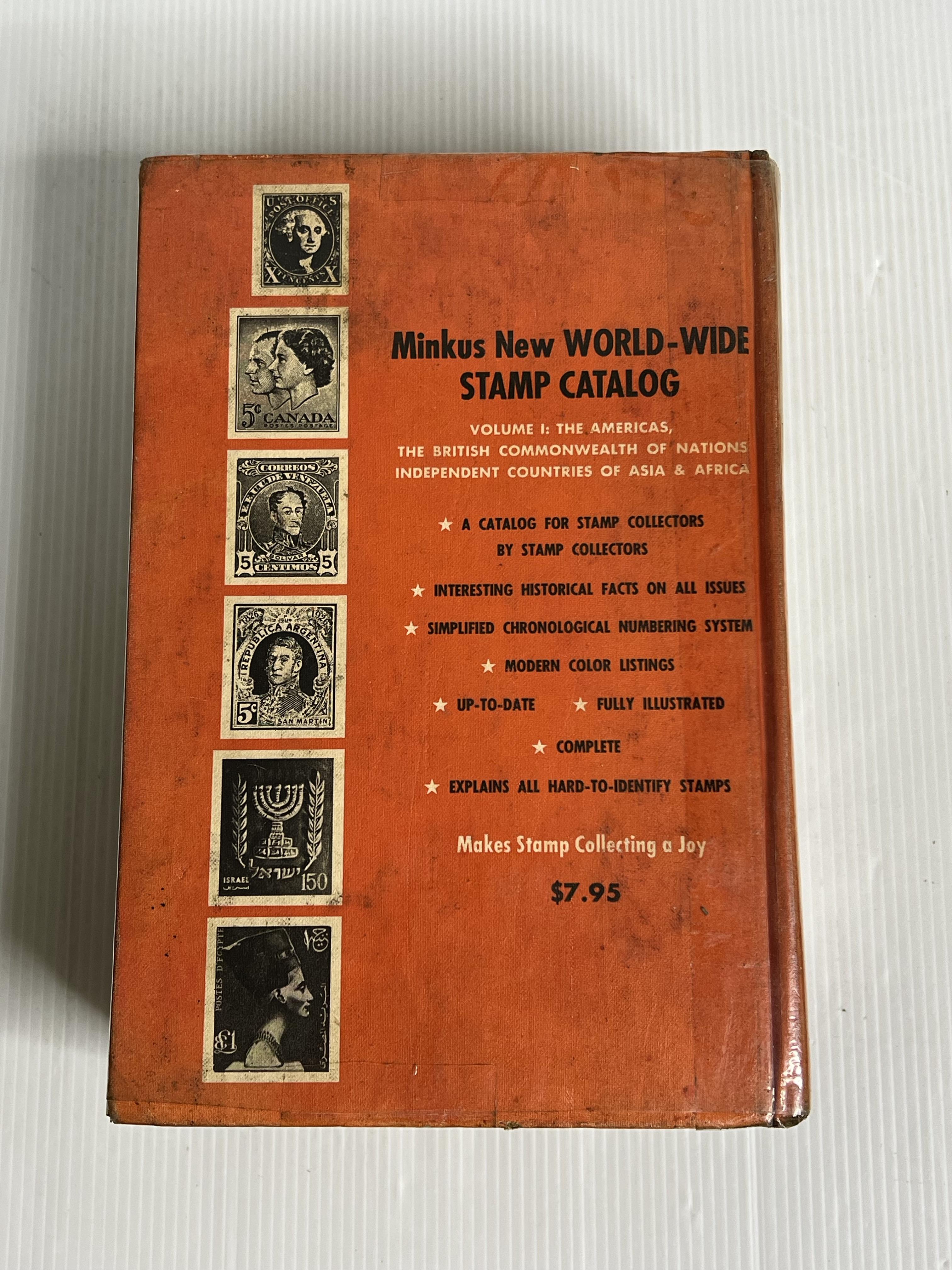 Minkus New World-Wide Stamp Catalog - 1966 Edition: Volumes One and Two George A. (Ed. ) Tlamsa January 1, 1965 90-99% Hardcover