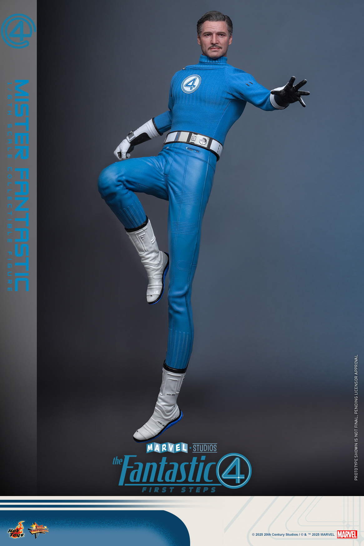 Hot Toys MMS821 The Fantastic Four: First Steps - Mister Fantastic