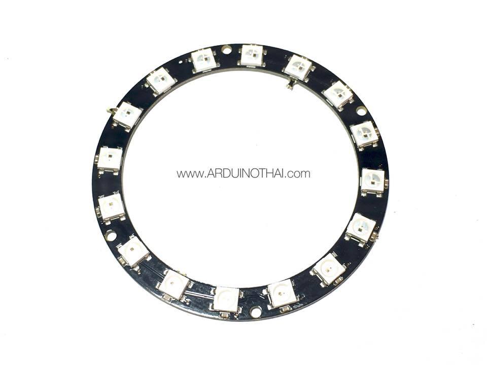 16xWS2812 5050 RGB LED RING(วงแหวน RGB LED 16ดวง)