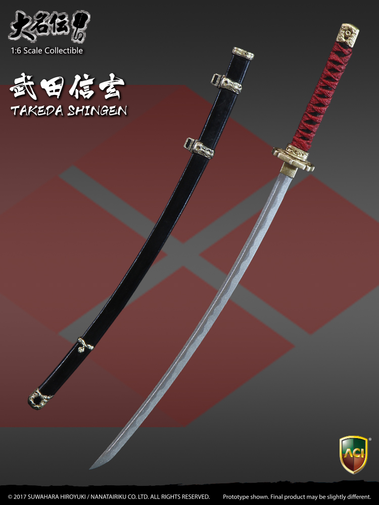 ACI Toys ACI-32SP 1/6 TAKEDA SHINGEN (Suwahara Hiroyuki's Daimyo Series)