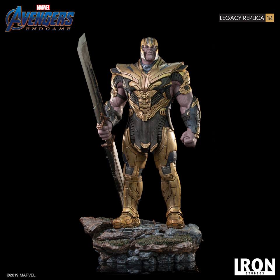 Iron Studios Deluxe Legacy Replica 1/4 Avengers Endgame - Thanos