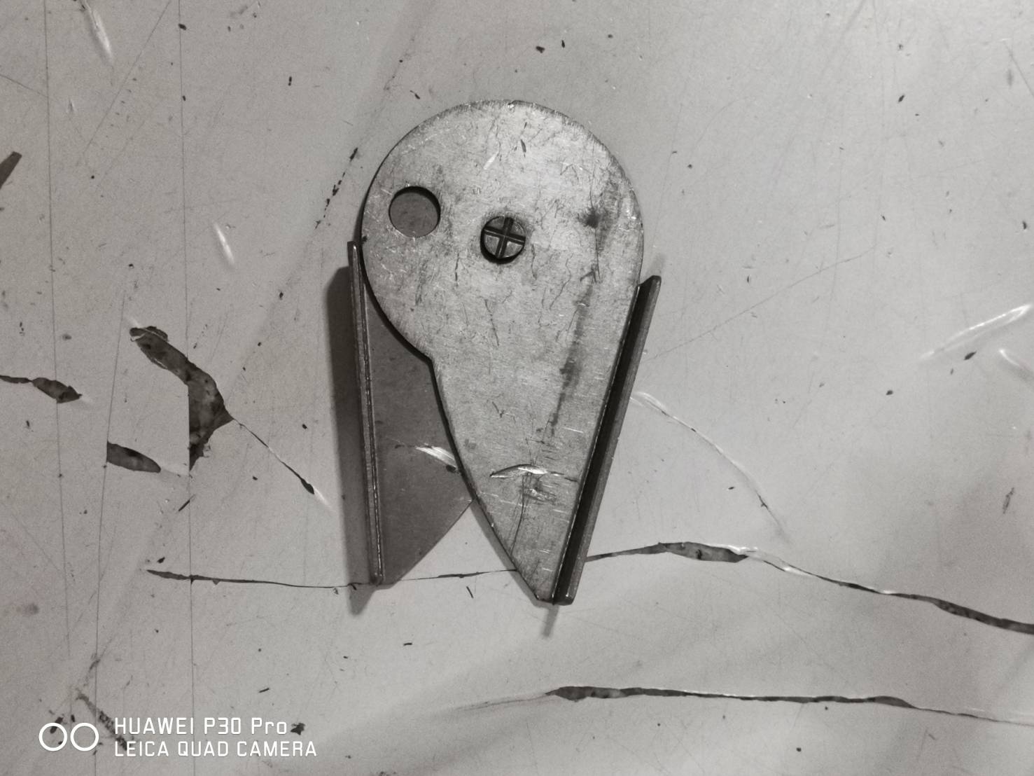 AC11 ข้อพับเหล้ก DIY สำหรับ ทำบันไดพับ สะพานยกมอเตอร์ไซ