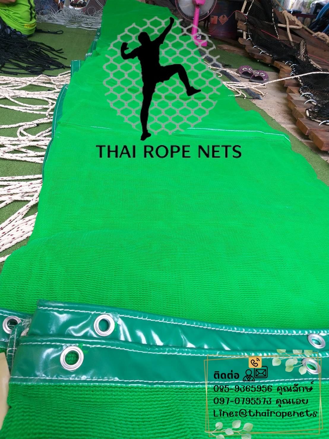 Raschelnet ตาข่ายกันตก ผ้าใบกันฝุ่นงานก่อสร้าง ผ้าใบก่อสร้าง ตาข่ายกันฝุ่น ผสมสารป้องกันไฟลาม