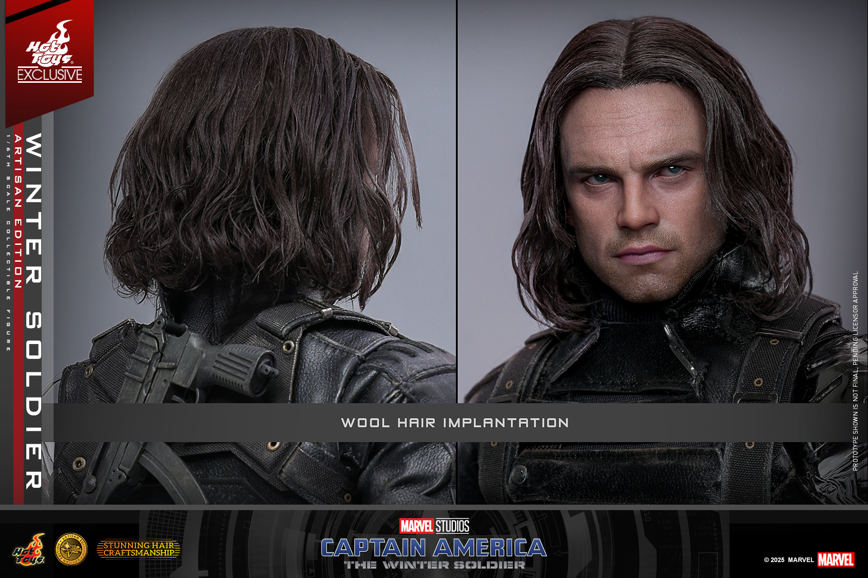 Hot Toys MMS790AEB Captain America: The Winter Soldier - Winter Soldier (Artisan Edition) (Special Edition) [Hot Toys Exclusive]