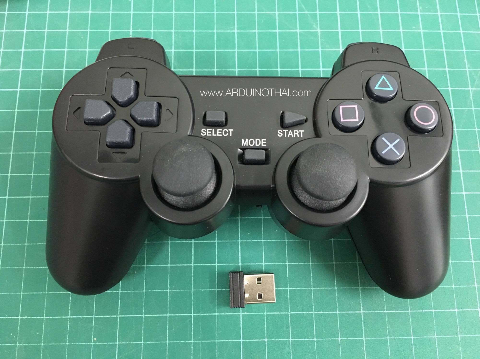 USB Wireless Joystick จอยสติ๊กไร้สาย สต็อกไทยส่งไว