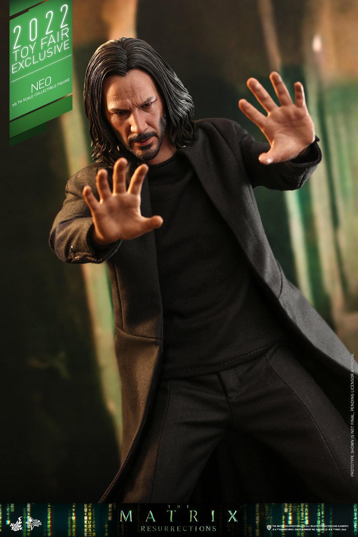 Hot Toys MMS657 1/6 The Matrix Resurrections - Neo [Toy Fair Exclusive]