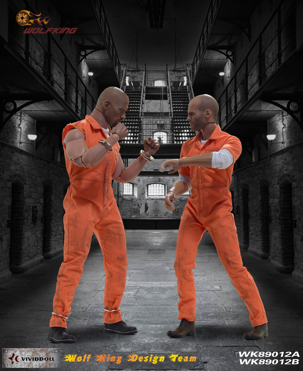 WOLFKING WK89012B Clothing of the head carved set B Road