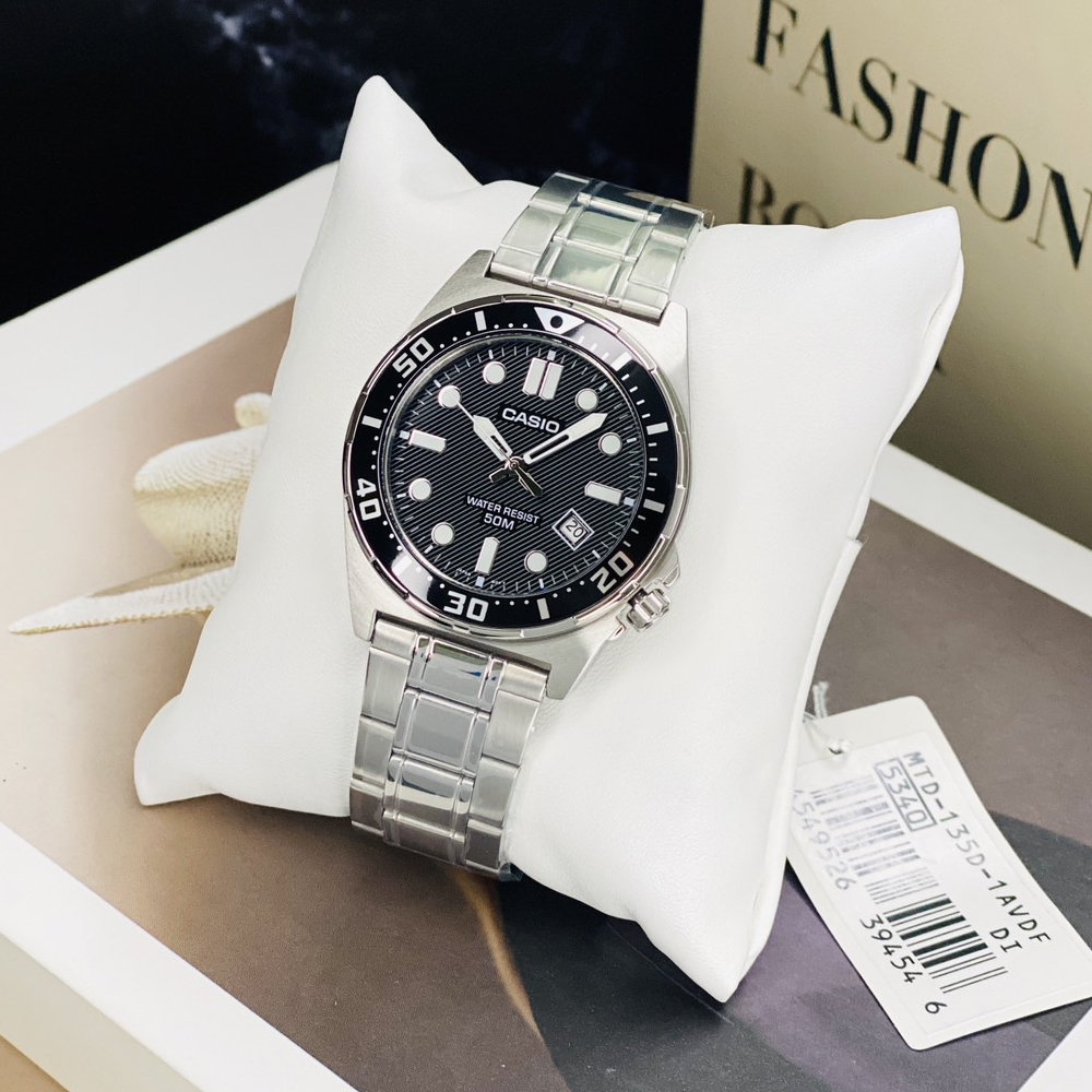 Casio นาฬิกาข้อมือผู้ชาย รุ่น MTD-135, MTD-135D(MTD-135D-1A,MTD-135D-2A,MTD-135D-3A,MTD-135D-7A)