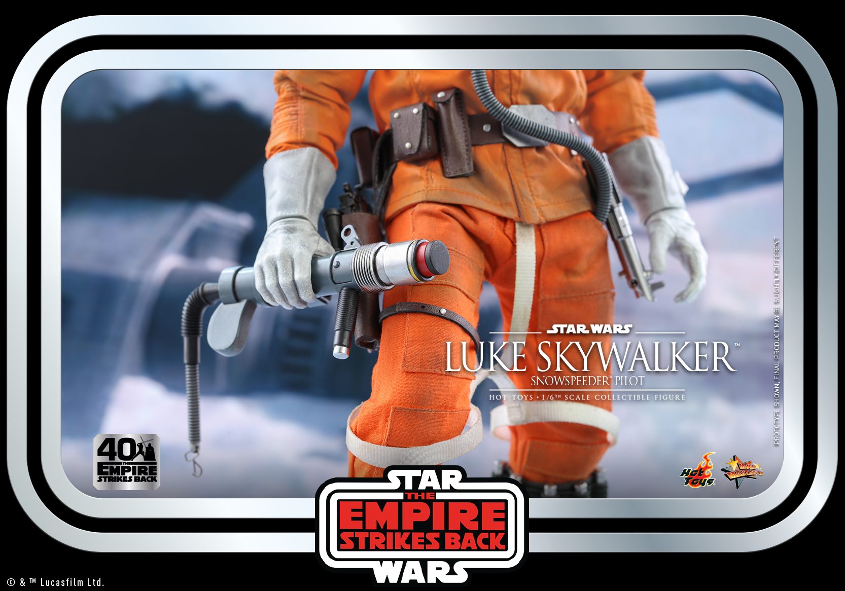 Hot Toys MMS585 1/6 Star Wars: Episode V The Empire Strikes Back - Luke Skywalker (Snowspeeder Pilot)
