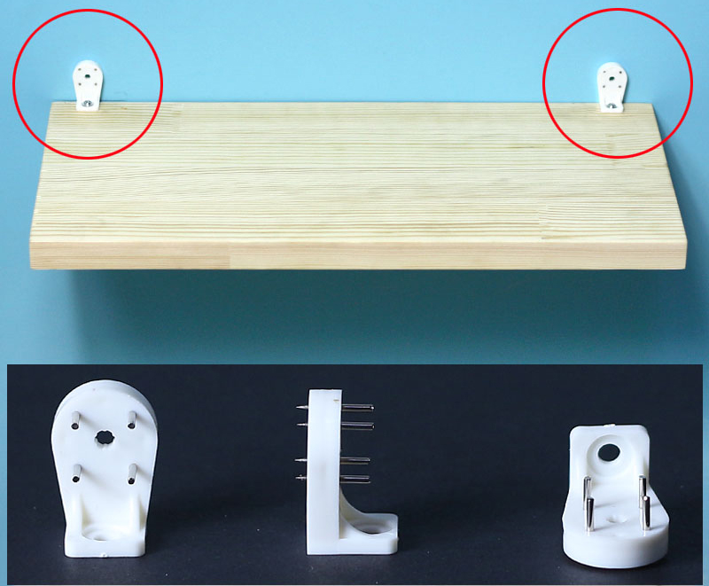 OT02 ชุดตะปูนาโนตอกผนัง ทำชั้นวางลอย DIY หมดปัญหาตอกผนัง แหก แตก รูบาน เยินๆ