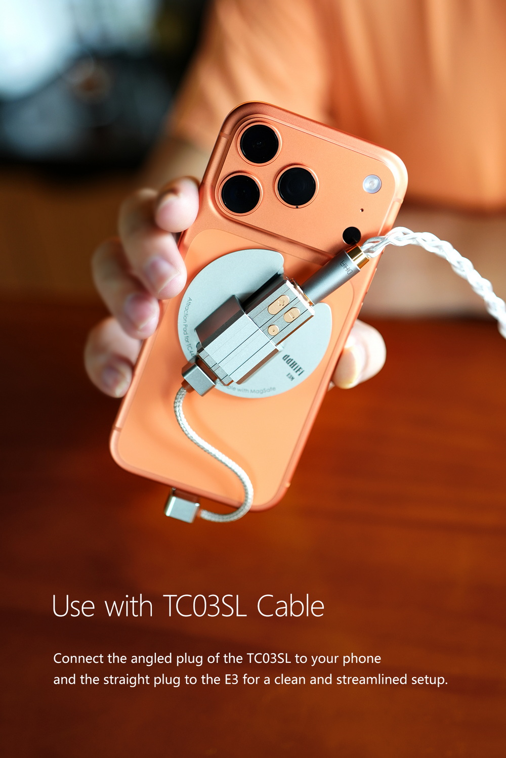 DD E3M แผ่นยึดแม่เหล็กสำหรับ DD TC44Pro E3 ใช้งานร่วมกับ MagSafe ได้ ประกันศูนย์ไทย