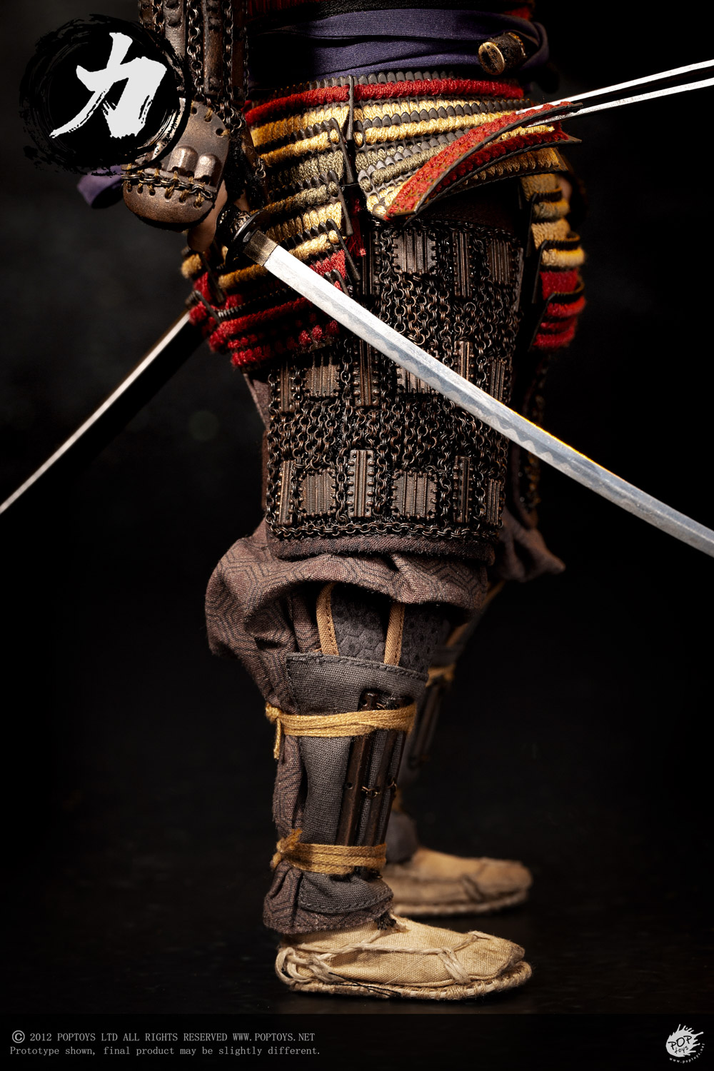 POPTOYS EX044 1/6 Ashigaru Trio First Bomb Li Ashigaru Saiga Helmet