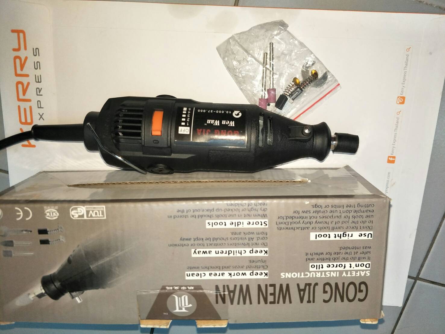 EG04 เครื่องเจียรมินิ เครื่องเจียรสายอ่อน 130 watt