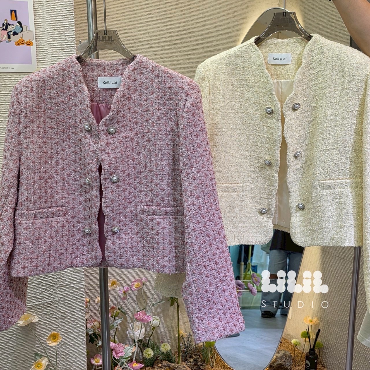 เสื้อทวีต เสื้อคลุมสวยๆสไตล์คุณหนูเกาหลี🇰🇷