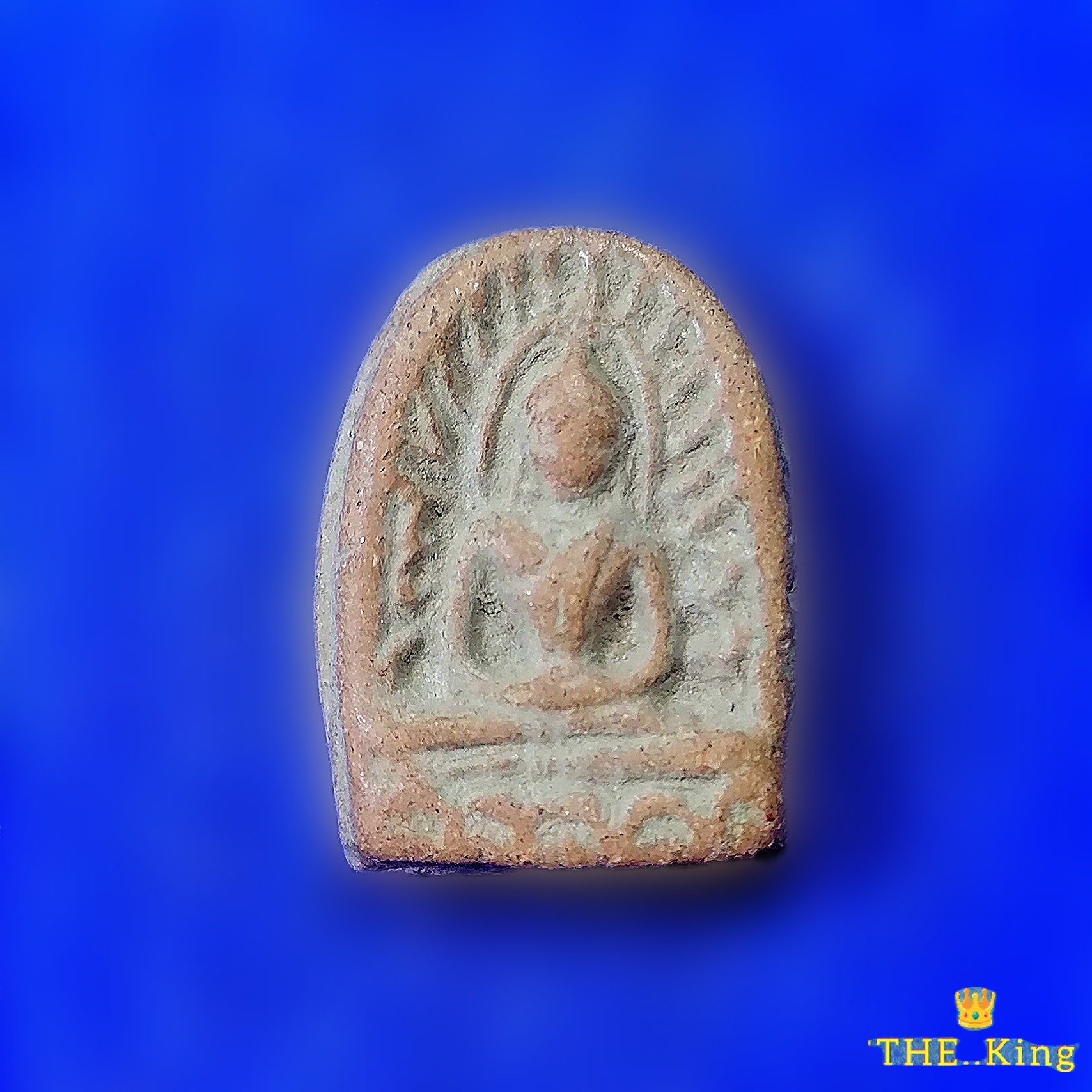 พระซุ้มกอ หลังศาลา รุ่นมึงมีกูไว้ไม่มีจน เนื้อดินเก่า