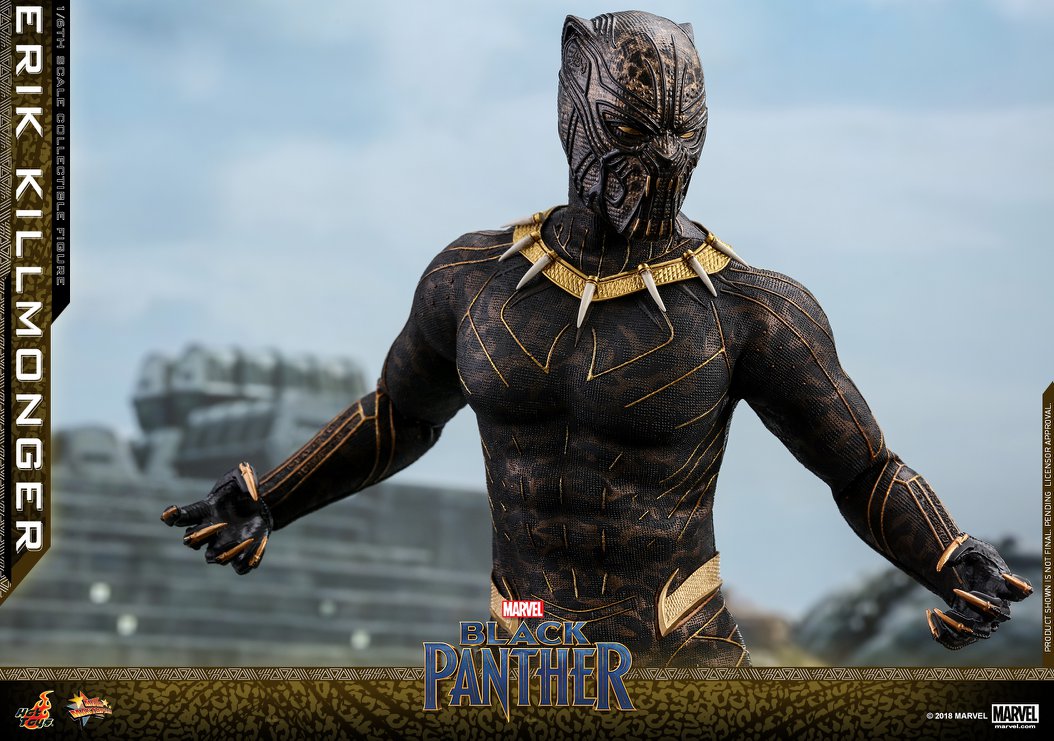 Hot Toys MMS471 BLACK PANTHER - ERIK KILLMONGER