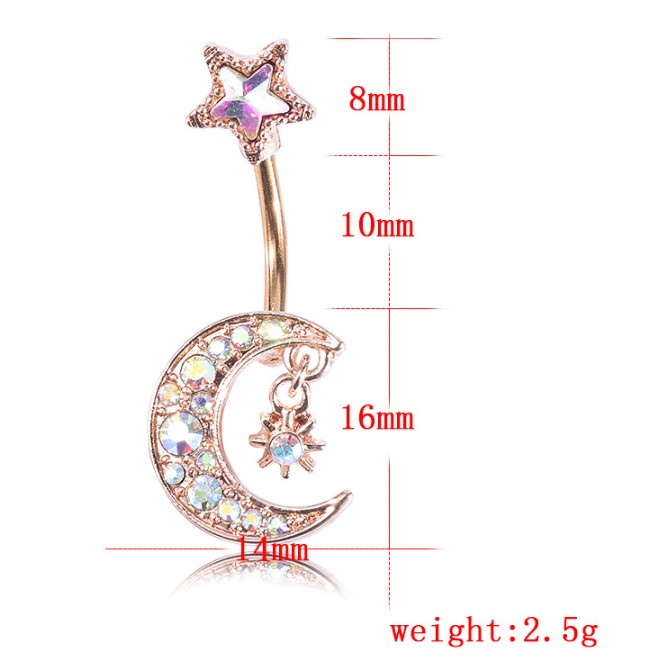 “เช็คสินค้าทัก line ก่อนโอนนะคะ” จิวสะดือไทเทเนี่ยม100% สำหรับผิวแพ้ง่าย ก้านหนา Starmoon_TCT060