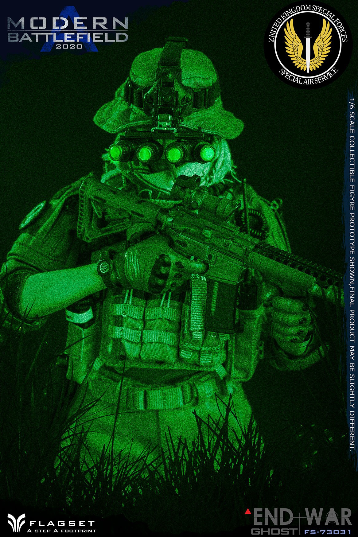 FLAGSET FS-73031 End War Ghost - Modern Battlefield 2020 A
