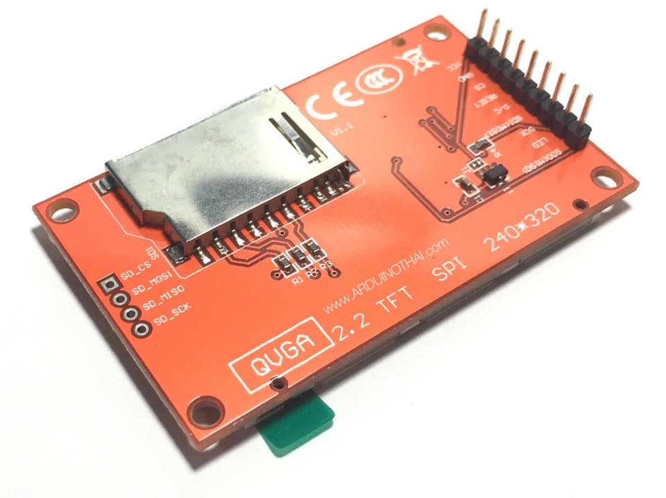 2.2 inch Serial SPI TFT LCD module - ขาย arduino เซนเซอร์ และโมดูลต่างๆ ...