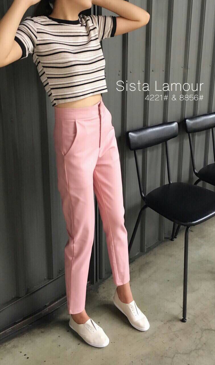 เสื้อครอป เสื้อลายริ้วใหม่Cute มั๊กๆ ต้องมีนะจ๊ะบอกเลย