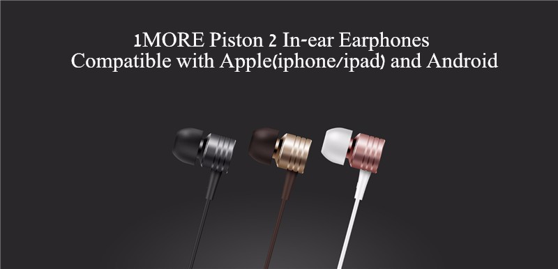 ขาย 1more Piston 2 E1003 หูฟัง HIFI รุ่นพัฒนาเพิ่มคุณภาพเสียง (รองรับทั้ง ios android)