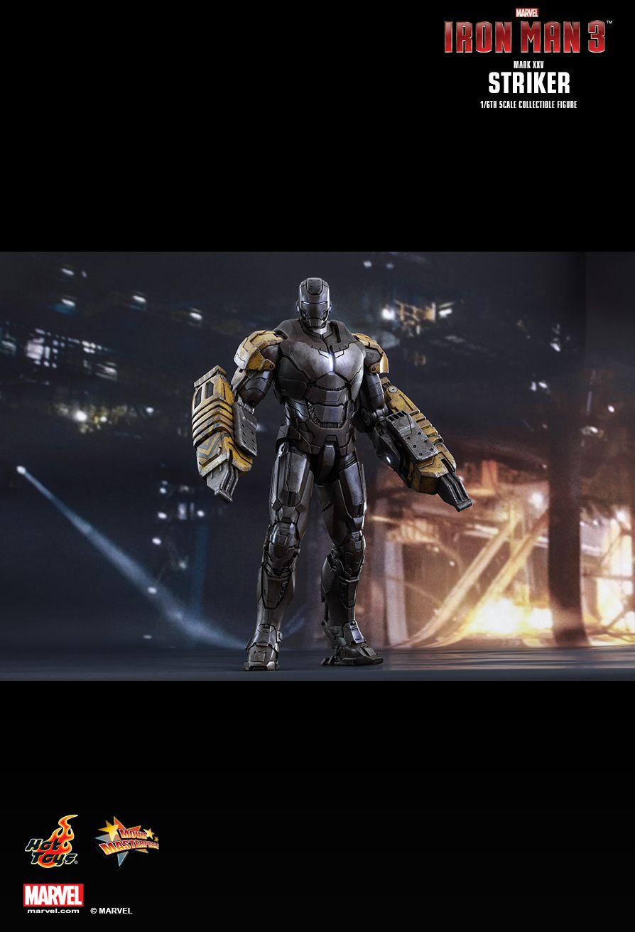 Hot Toys MMS277 IRON MAN 3 - STRIKER (MARK XXV)