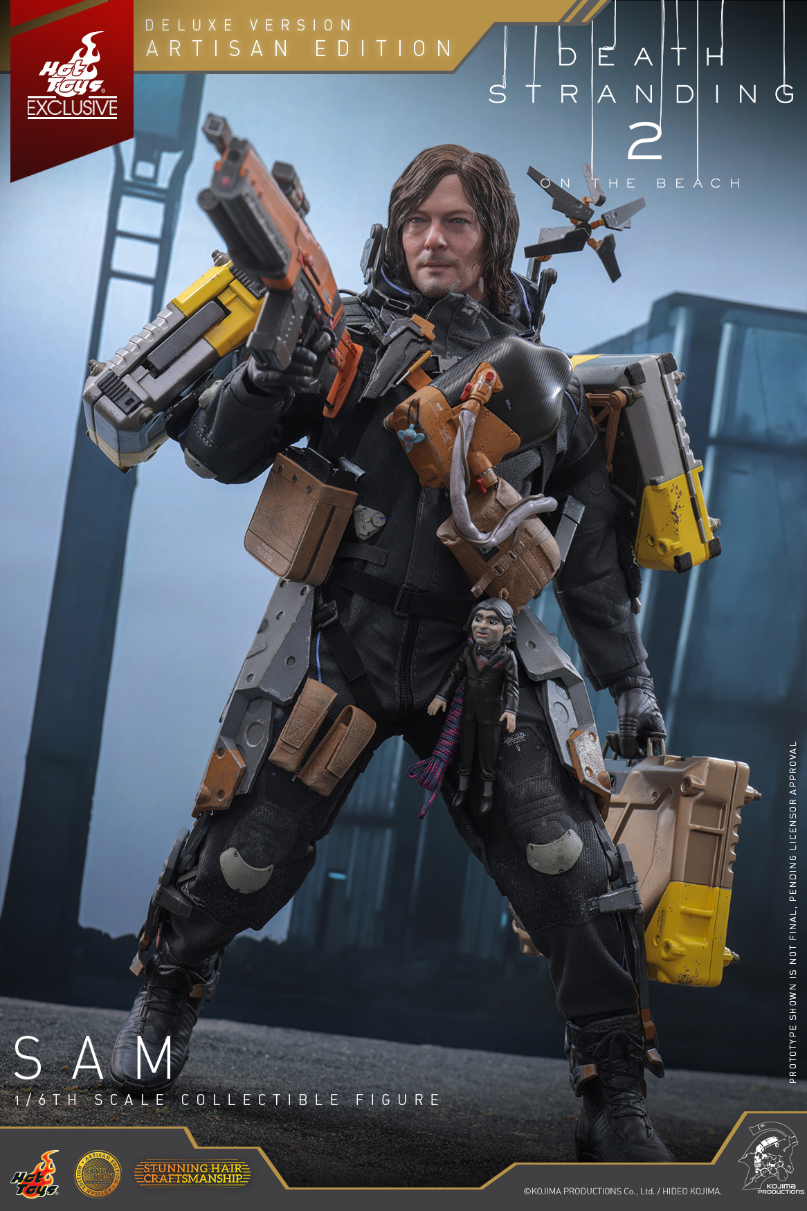 Hot Toys VGM77AE Death Stranding 2: On the Beach - Sam (Artisan Edition Deluxe Version) [Hot Toys Exclusive]