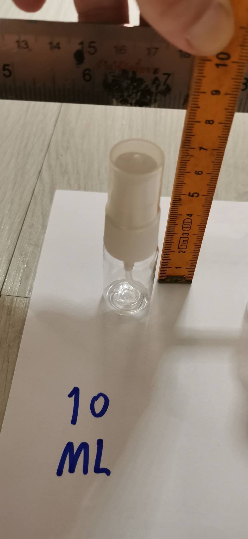 OT221ML10 ขวดสเปรย์ขนาด 10 ml สีใส ทนทานสำหรับใส่แอลกอฮอล์ น้ำหอม แบบพกพา