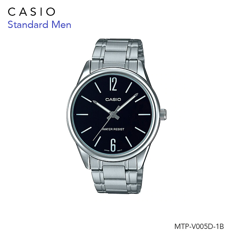 นาฬิกาข้อมือ Casio Standard Men MTP-V005D Series รุ่น MTP-V005D-1B MTP-V005D-3B MTP-V005D-7B