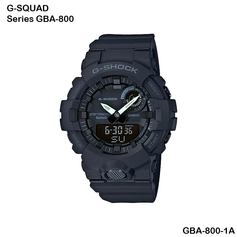 นาฬิกาข้อมือCasio G-Shock G-Squad GBA-800 ANA-DIGI Bluetooth