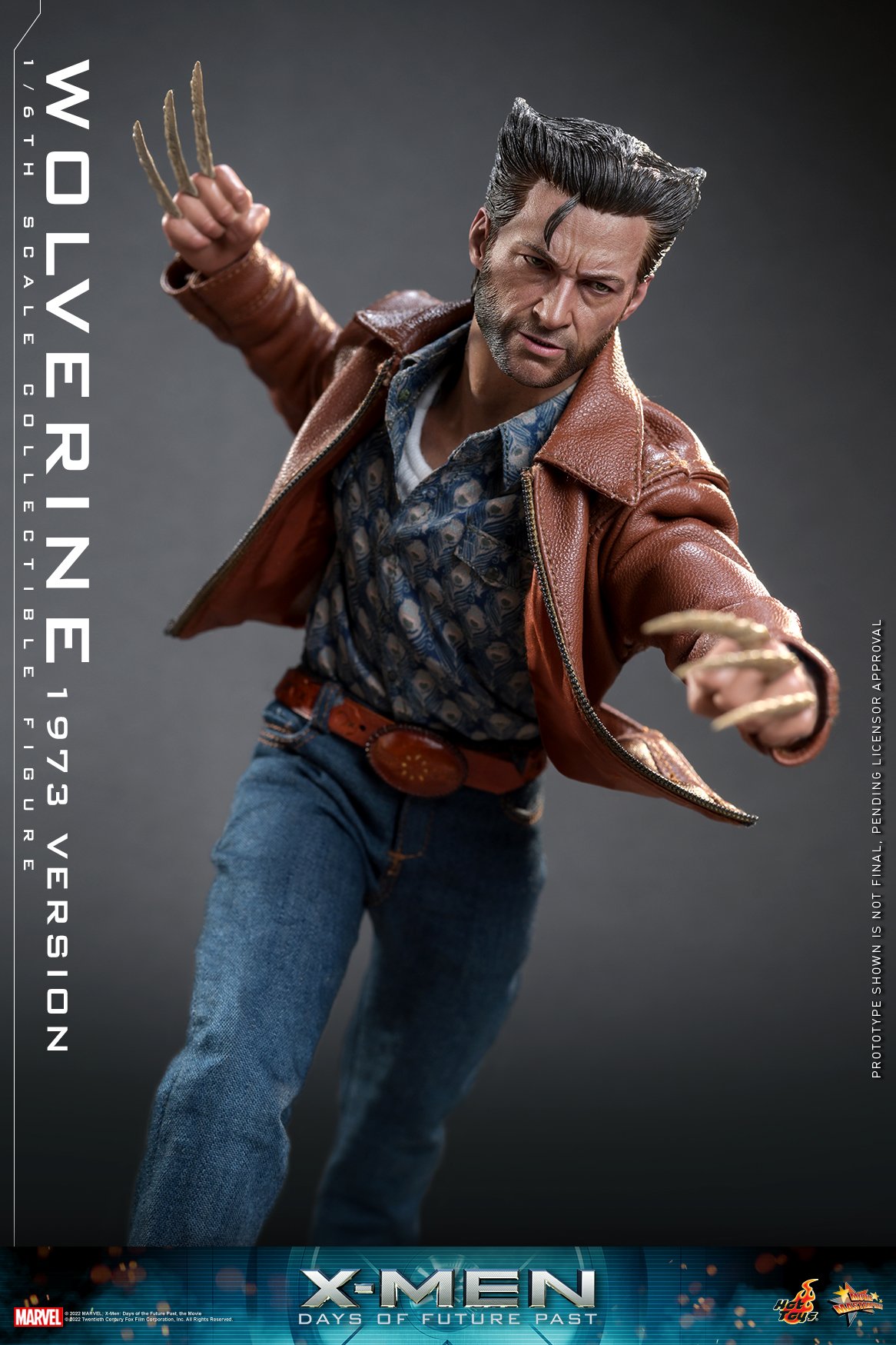 Hot Toys MMS659B 1/6 X-Men: Days of Future Past - Wolverine 1973 Version [Special Edition Bonus]