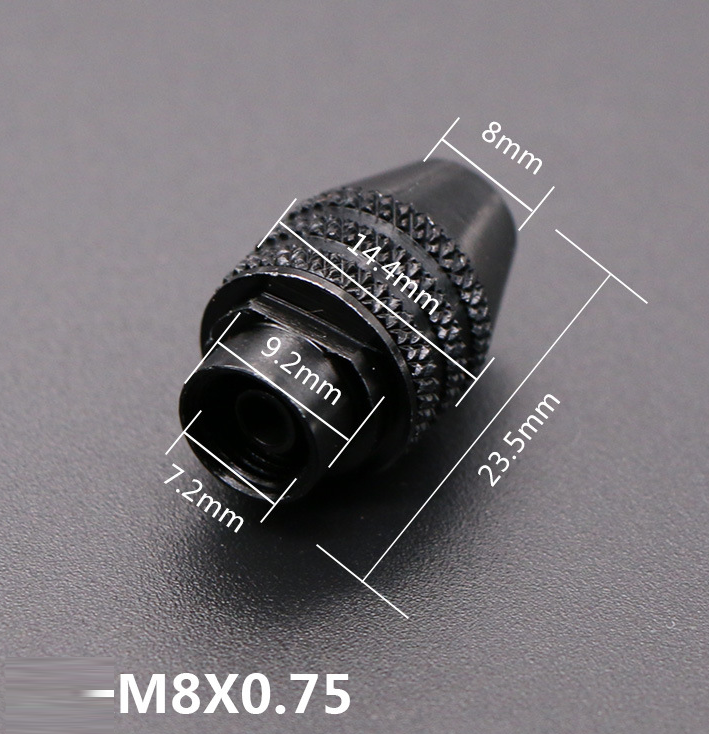 CH11 หัวจับแบบปลดเร็ว สำหรับเครื่องเจียรมินิ Dremel จับได้ 0.3-3.0 มิล