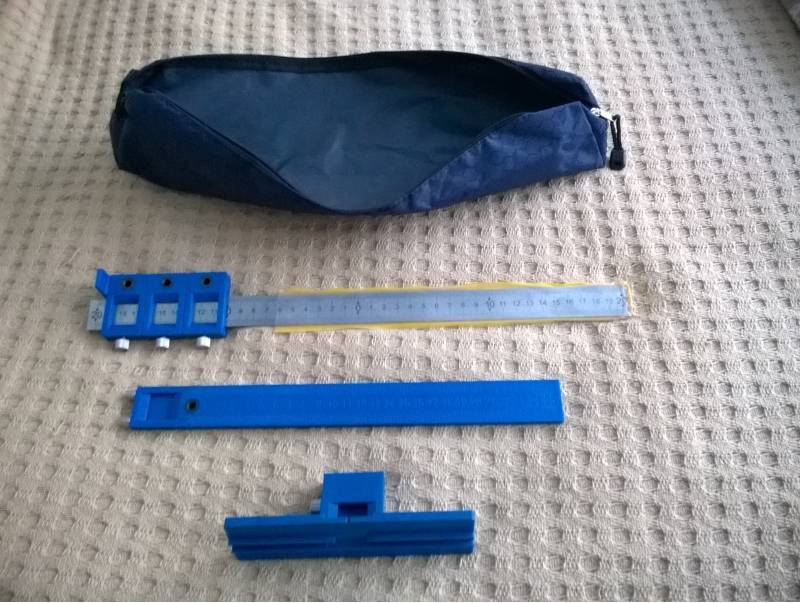 R13 ชุดจิ๊กเจาะมือจับประตู OK-WORK