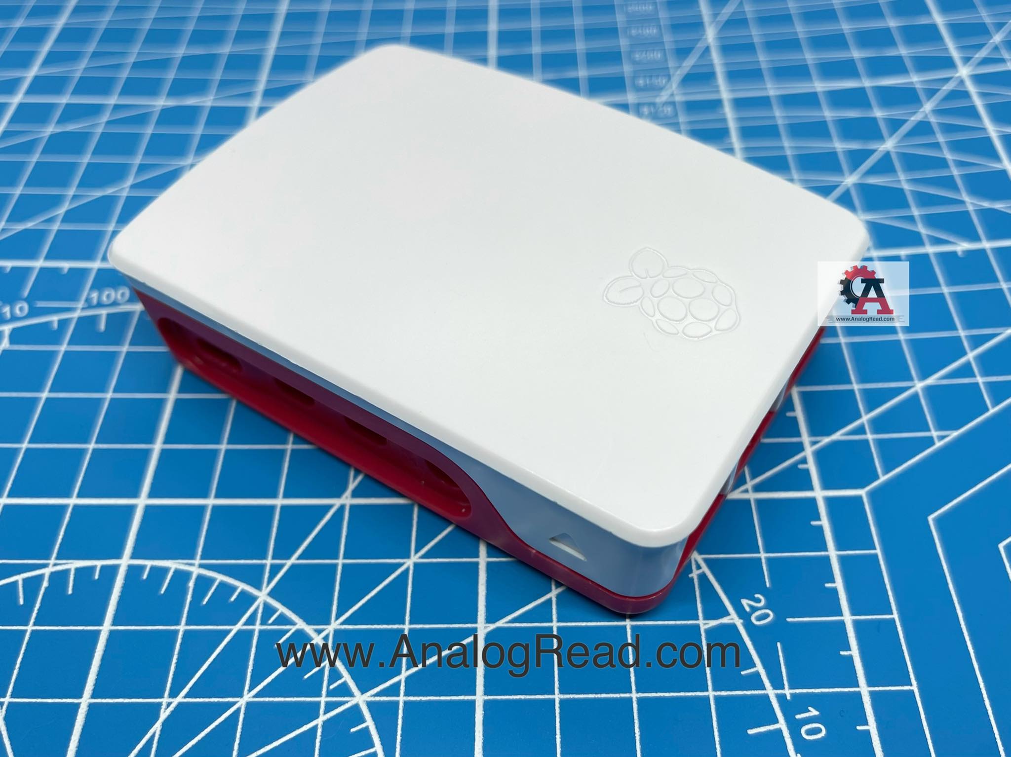 Raspberry pi 4 case (White&Pink)