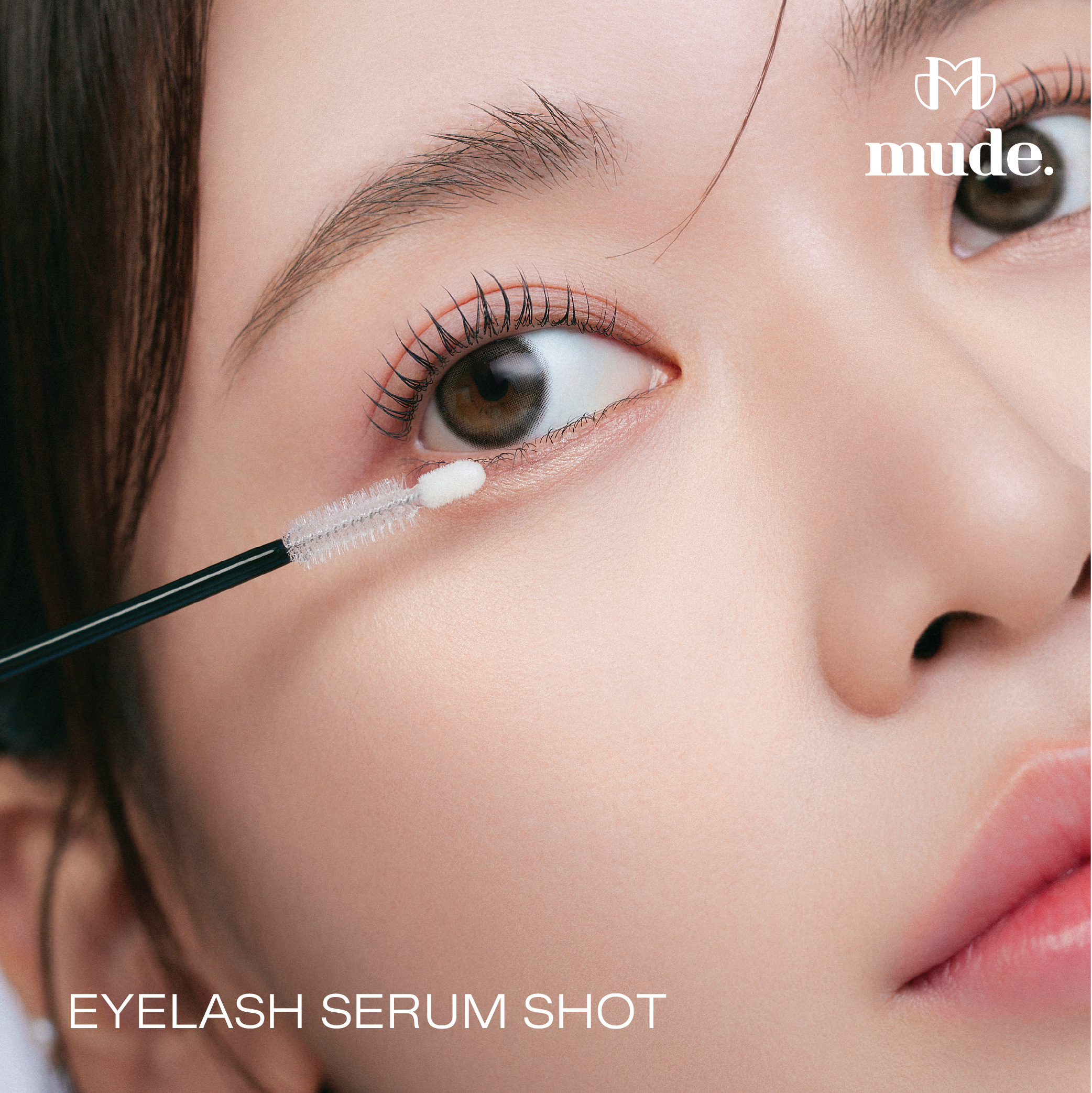 MUDE EYELASH SERUM SHOT 6.5 G. (เซรั่มบำรุงขนตา และขนคิ้ว แท่งฟ้า)