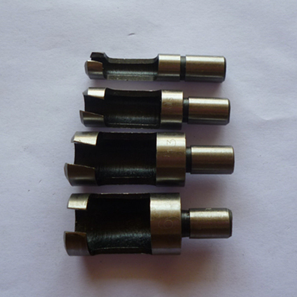 DD01 ดอกเจาะทำเดือยไม้ แบบเดือยตรง ยกชุด 4 ดอก 4 ขนาด 6-16 มิล