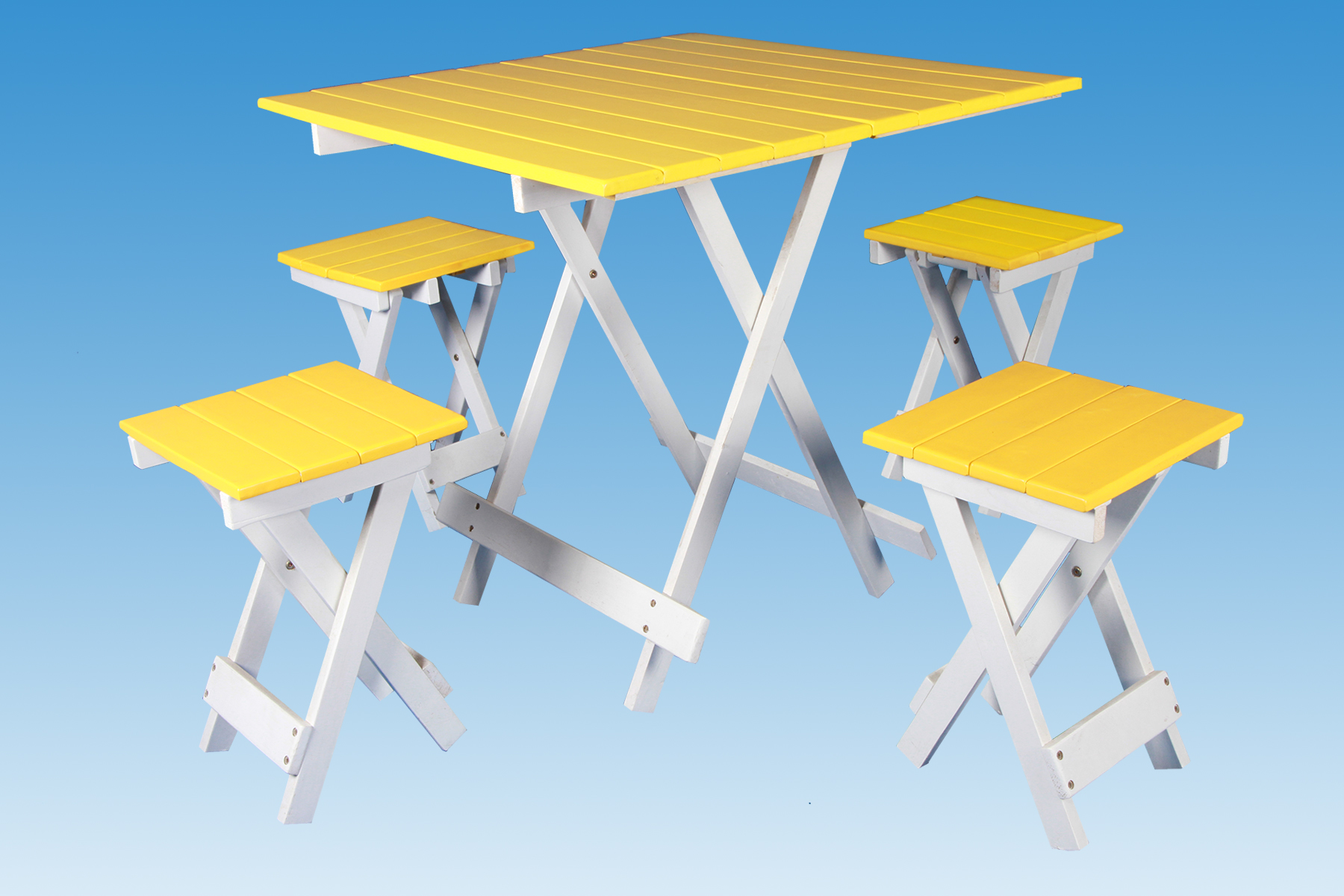 ชุดโต๊ะปิคนิคไม้ยางพารา