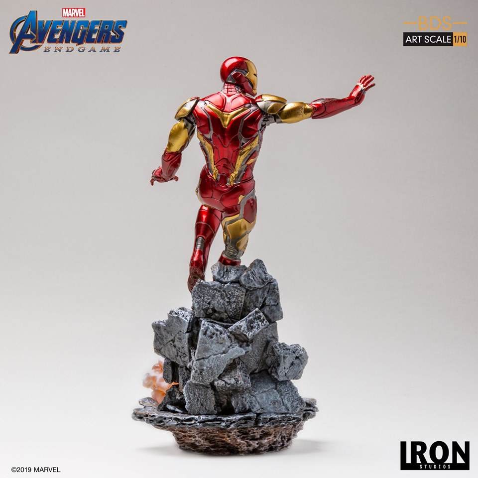 Iron Studios BDS Deluxe Art Scale 1/10 Avengers Endgame - Iron Man Mark LXXXV